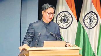 Rijiju stresses need for institutional arbitration Rijiju stresses need for institutional arbitration