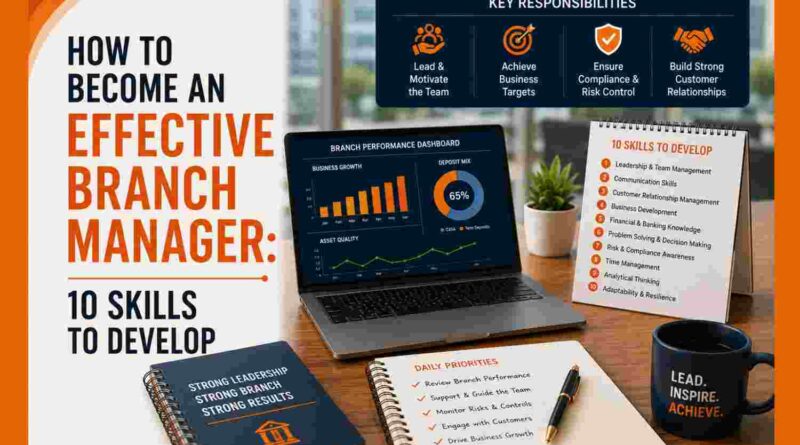 How to Become an Effective Branch Manager