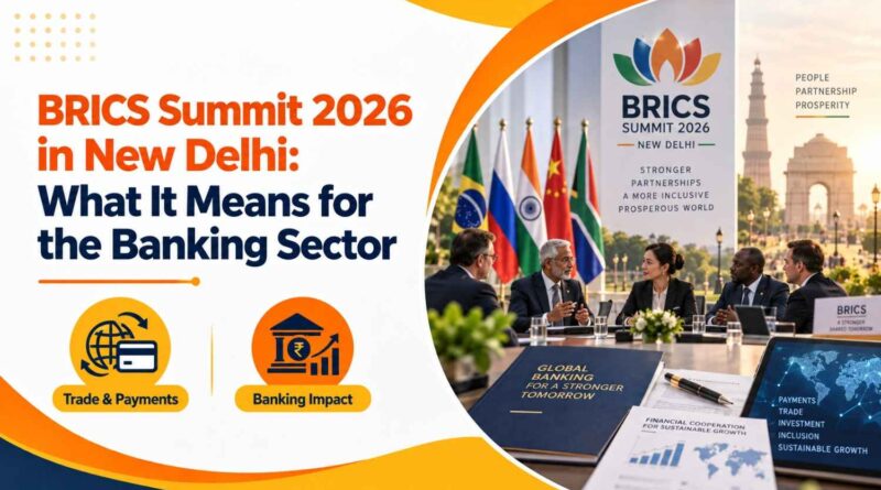 BRICS Summit 2026 in New Delhi: What It Means for the Banking Sector BRICS Summit 2026 in New Delhi: What It Means for the Banking Sector