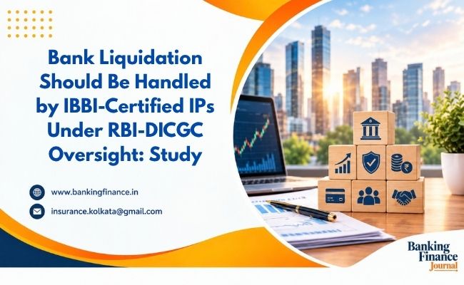 Bank Liquidation Should Be Handled by IBBI-Certified IPs Under RBI-DICGC Oversight: Study Bank Liquidation Should Be Handled by IBBI-Certified IPs Under RBI-DICGC Oversight: Study