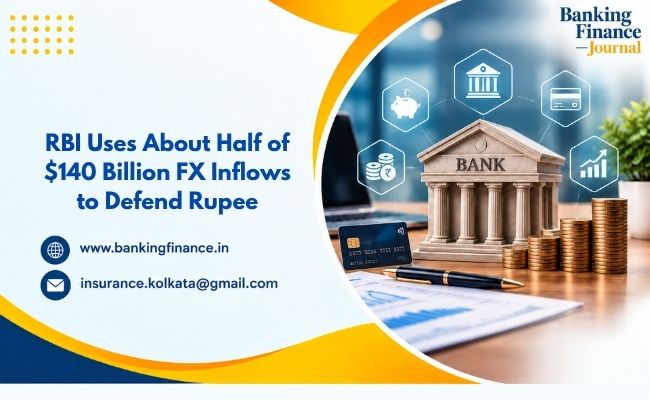 RBI Uses About Half of $140 Billion FX Inflows to Defend Rupee RBI Uses About Half of $140 Billion FX Inflows to Defend Rupee